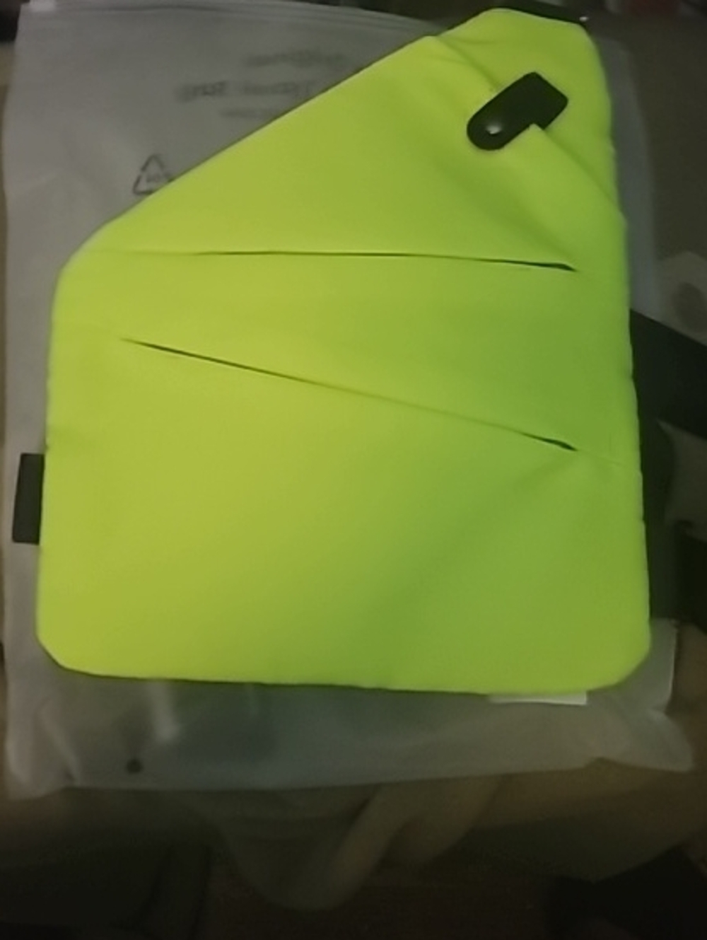 Neon Yellow Unisex Sling Bag - Wander +